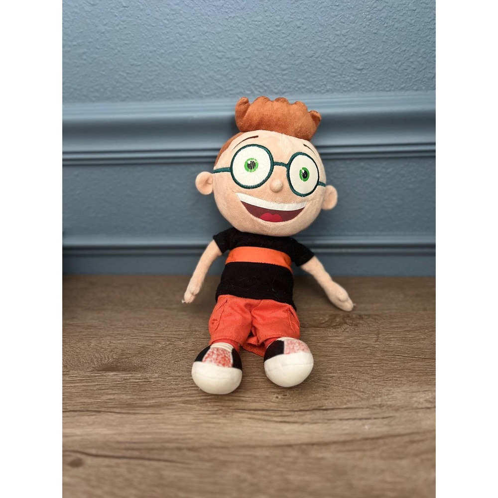Disney Little Einsteins Leo Plush Stuffed Animal Toy Orange Black 11 Inch